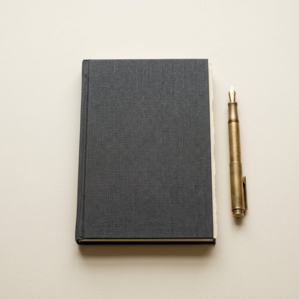 A5 Notebook, Fountain-Pen Friendly – A5 ノート 368ページ