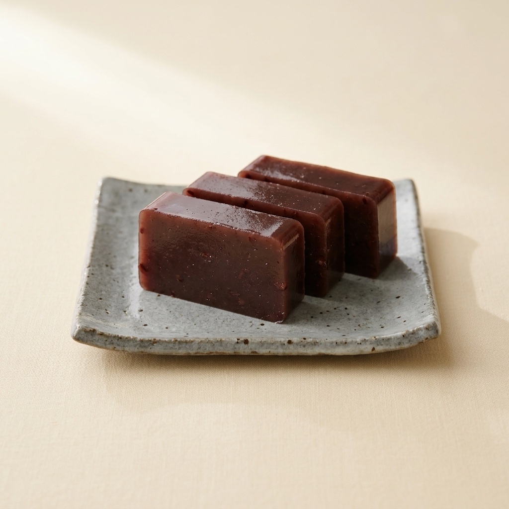 Hokkaido Azuki Yokan, 3 Pieces – 羊羹 3本入